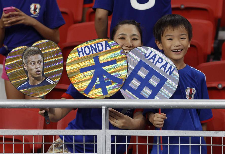 Tifosi di Keisuke Honda (Reuters)